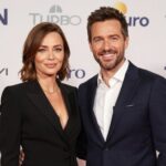 Adam Kornacki z żoną na oficjalnym wydarzeniu