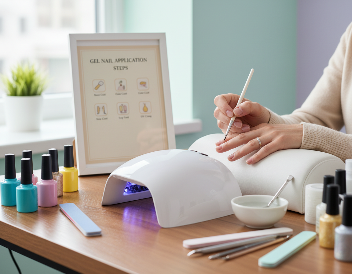 jak zacząć robić paznokcie żelowe