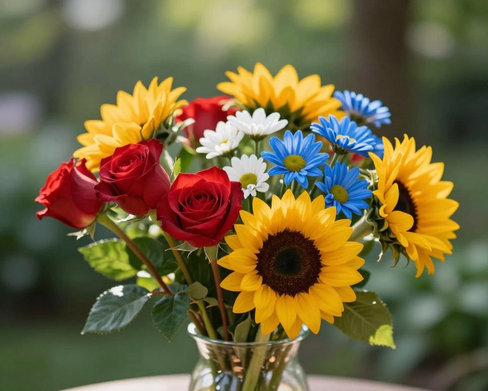 sennik kwiaty kolorowe