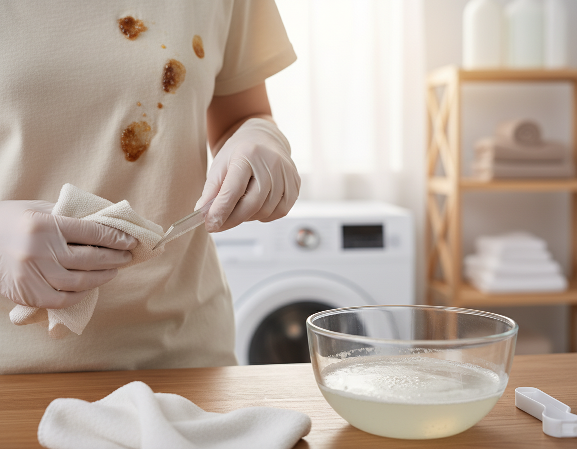 czym usunąć żywicę z ubrania