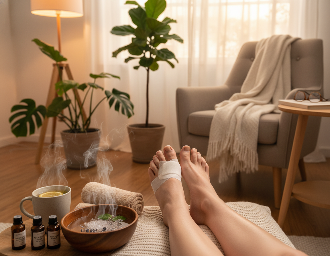 domowe sposoby na ból dużego palca