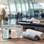 jak spakować kosmetyki do samolotu