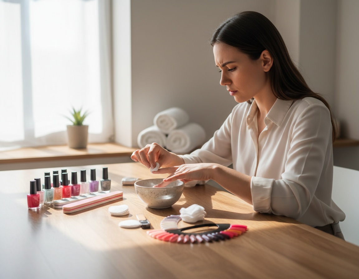 jak zdjąć hybrydę w domu