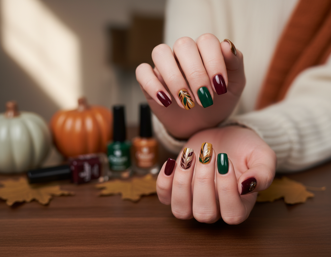 kolor paznokci na jesień 2024