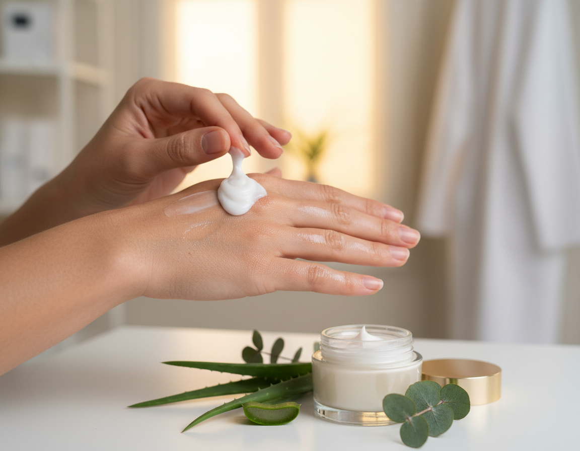 prkajaca skóra na dłoniach do