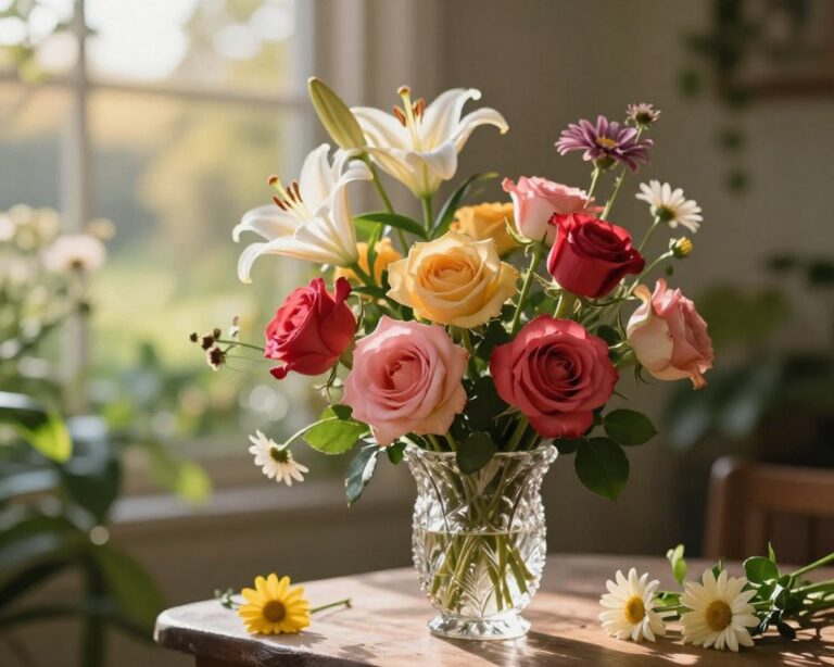 sennik kwiaty cięte