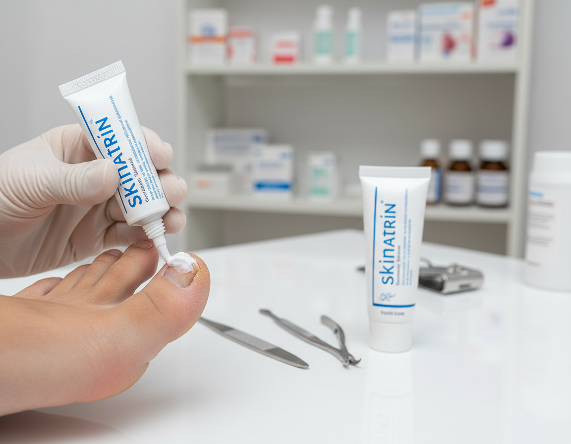 skinatrin lek na grzybice paznokci