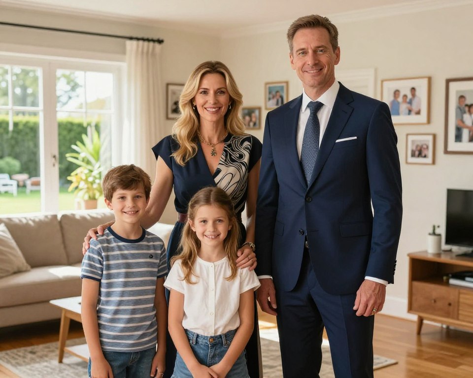 robert śmigielski z żoną i dziećmi