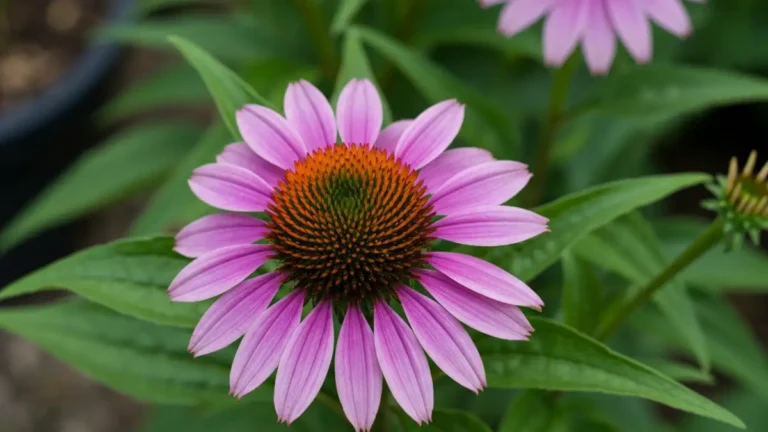Kwitnąca jeżówka purpurowa (Echinacea purpurea) - naturalne wsparcie odporności
