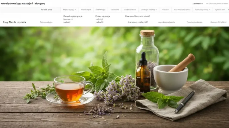 5 naturalnych metod medycyny naturalnej dla kobiet - ziołolecznictwo i adaptogeny - hero image
