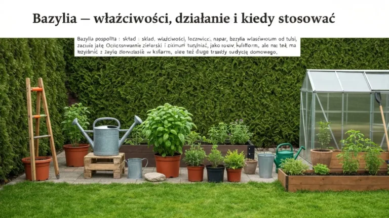 Bazylia - właściwości, działanie i kiedy stosować - hero image