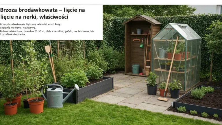 Brzoza brodawkowata - liście na nerki, właściwości - hero image