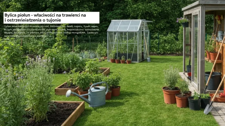 Bylica piołun - właściwości na trawienie i ostrzeżenia o tujonie - hero image