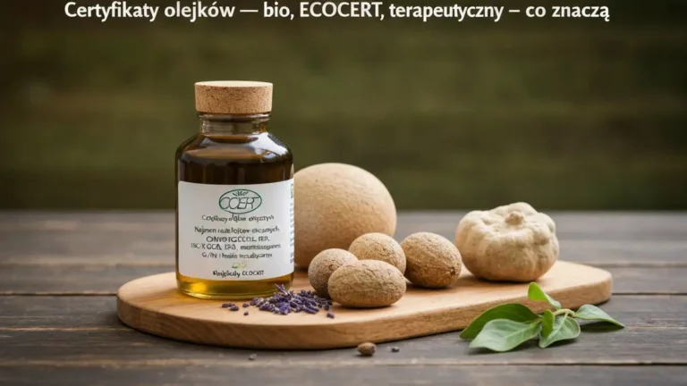 Certyfikaty olejków - bio, ECOCERT, terapeutyczny - co znaczą - hero image