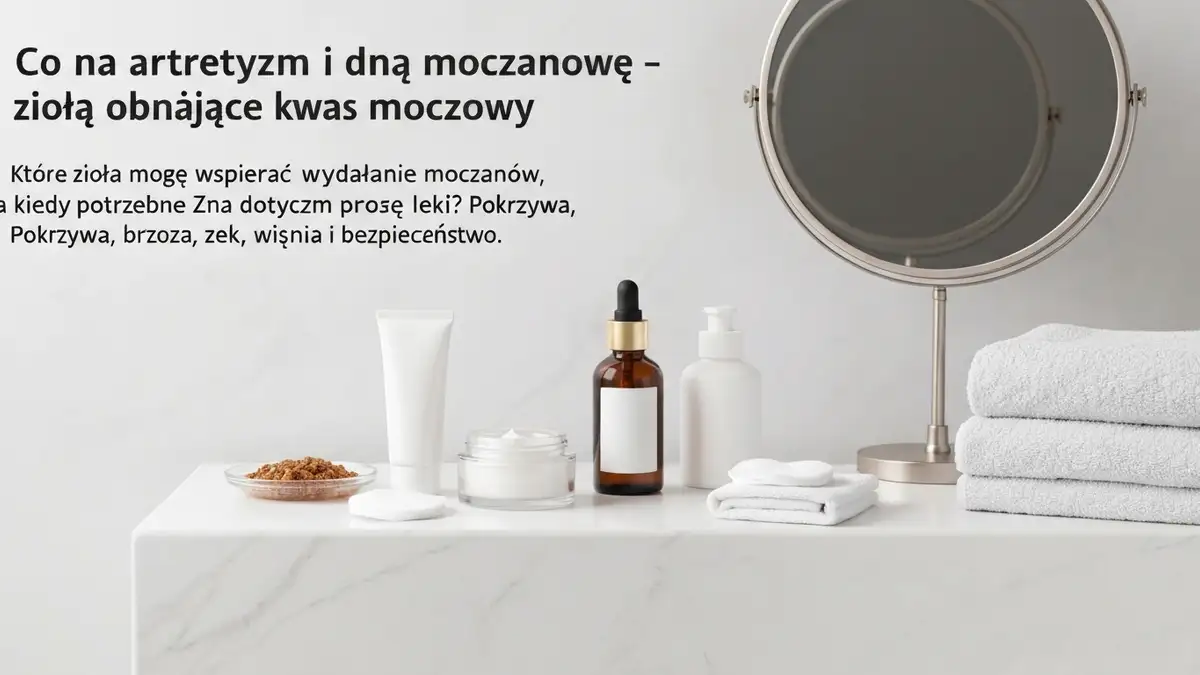 Co na artretyzm i dnę moczanową - zioła obniżające kwas moczowy - hero image