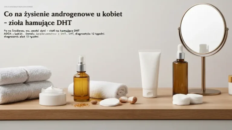 Co na łysienie androgenowe u kobiet - zioła hamujące DHT - hero image