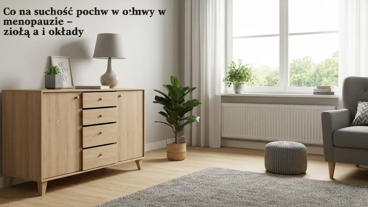 Co na suchość pochwy w menopauzie - zioła i okłady - hero image