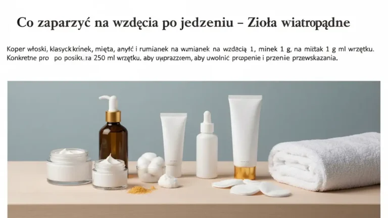 Co zaparzyć na wzdęcia po jedzeniu - zioła wiatropędne - hero image