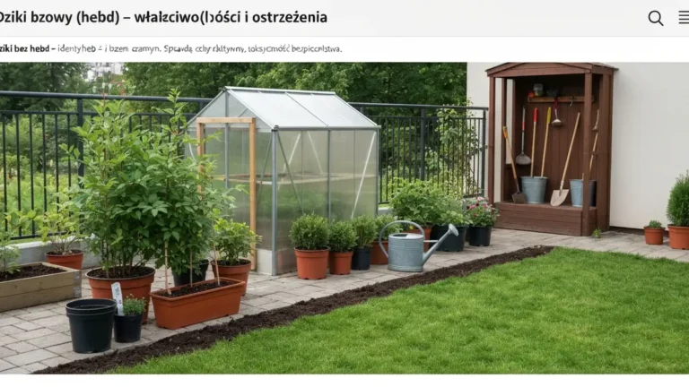 Dziki bzowy (hebd) - właściwości i ostrzeżenia - hero image