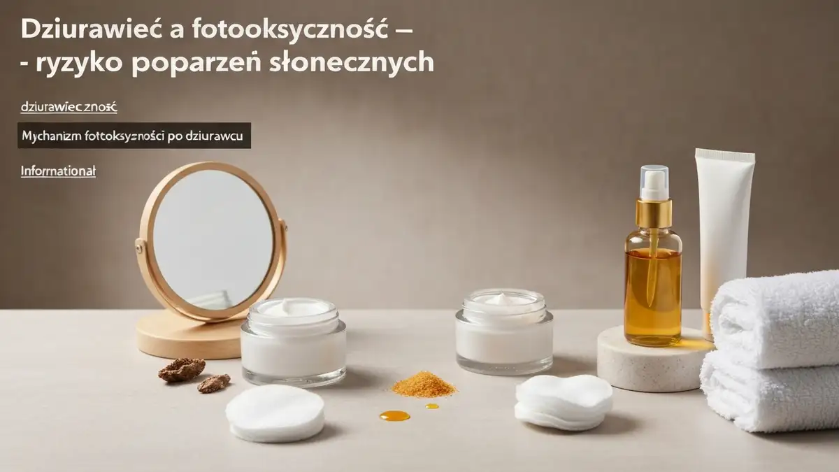 Dziurawiec a fototoksyczność - ryzyko poparzeń słonecznych - hero image