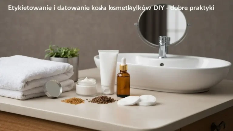Etykietowanie i datowanie kosmetyków DIY - dobre praktyki - hero image
