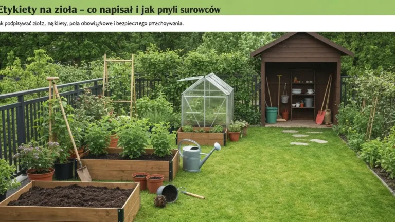 Etykiety na zioła - co napisać i jak nie pomylić surowców - hero image