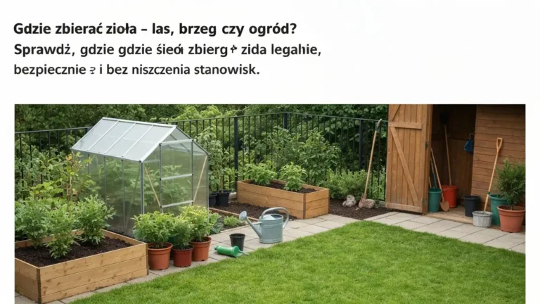 Gdzie zbierać zioła - las, łąka, brzeg rzeki czy ogród - hero image